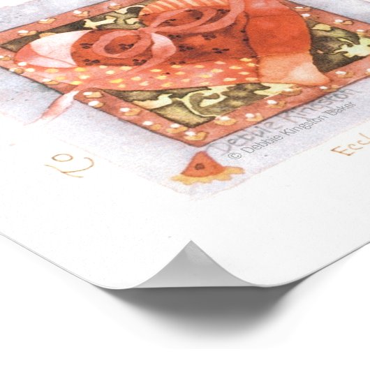 Zu allem - Herz Poster (Ecke)