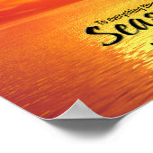 Zu allem, was es gibt, gibt es eine Jahreszeit (Ec Poster (Ecke)