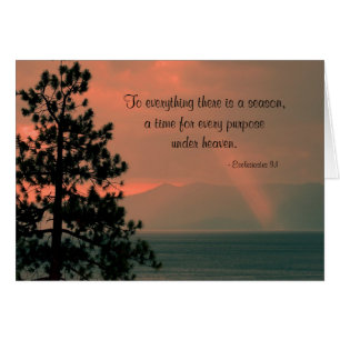 Zu allem, was es gibt, ist die Jahreszeit, die im 