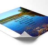 Zu allem, was es gibt, ist die Jahreszeit Poster (Ecke)