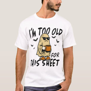 Zu alt für dieses Blatt - lustiger Halloween-Geist T-Shirt