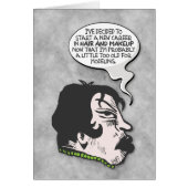 "Zu alt für Modellierung" Funny Get Well Card (Vorne)