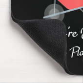 Zu alt, um im Dreck Gemüse zu gärtnern Mousepad (Ecke)