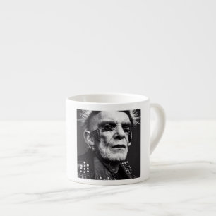 Zu alte Espresso-Tasse Espressotasse