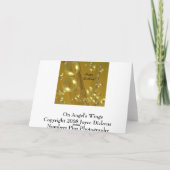 zu Angel Wings Karte (Rückseite)