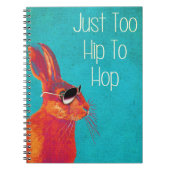 Zu Angesagt, um Blau zu hacken Notizblock (Vorderseite)