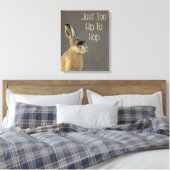 zu Angesagt, um graue Hop zu erhalten Leinwanddruck (Insitu (Schlafzimmer))