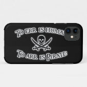 Zu Arr ist Pirat! Case-Mate iPhone Hülle (Rückseite (Horizontal))