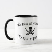 Zu Arr ist Pirat! Tasse (Links)
