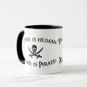 Zu Arr ist Pirat! Tasse (Vorderseite Links)