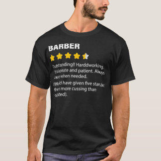 zu BARBER lustige DefinitionBARBER lustiges Sprich T-Shirt