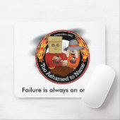 Zu beschämt GRILLEN nennen Mousepad (Mit Mouse)