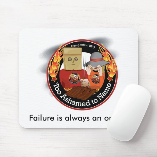 Zu beschämt GRILLEN nennen Mousepad (Mit Mouse)