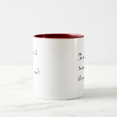 Zu beschneiden oder nicht beschneiden zweifarbige tasse (Mittel)