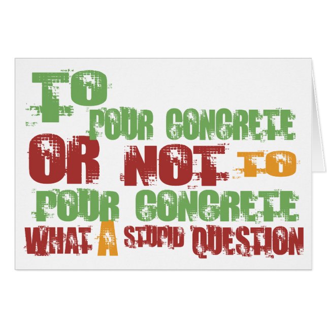 Zu Beton gießen (Vorderseite (Horizontal))