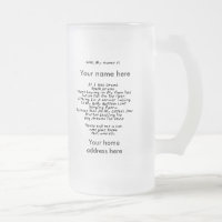 Zu betrunkene Tasse