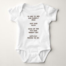 Zu Bett / Baby Jersey Bodysuit