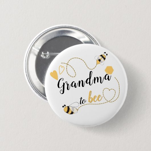 zu Biene Button (Vorne & Hinten)