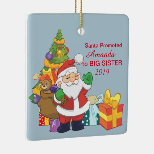 Zu Big Sister Ornament mit Bild befördert (Rechts)