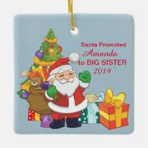 Zu Big Sister Ornament mit Bild befördert