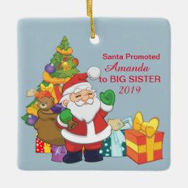 Zu Big Sister Ornament mit Bild befördert