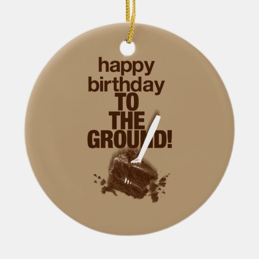 Zu Boden Keramik Ornament (Vorne)