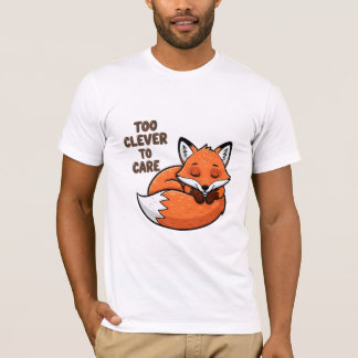 Zu clever zur Pflege - Vorführung von Schlaffuchs T-Shirt