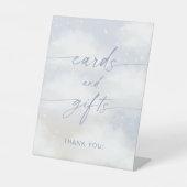 zu Cloud 9 Karten und Geschenke Sockelschild (Vorderseite)