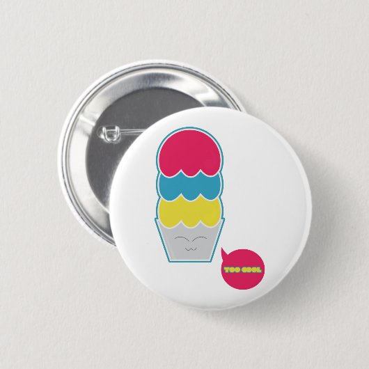 Zu cool button (Vorne & Hinten)