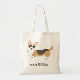 Zu Cool Corgi Tragetasche