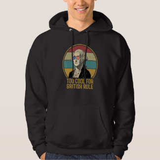 Zu Cool für die britische Regierung George Sloshin Hoodie