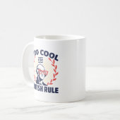 Zu Cool für die britische Regierung Kaffeetasse (Vorderseite Links)