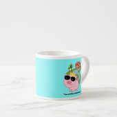 Zu cool für die knabenhafte Zitat-Riesen-Kaffee-Ta Espressotasse (Vorderseite Rechts)