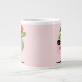 Zu cool für die knabenhafte Zitat-Riesen-Kaffee-Ta Jumbo-Tasse (Vorderseite)