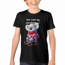 Zu cool für Eukalyptus | Lustiges Koala-Kinder-T-S