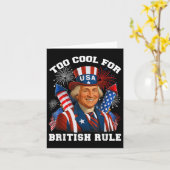 Zu Cool für George Washington, 4. Karte (Gelbe Blume)