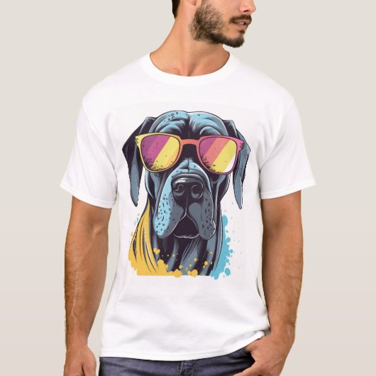 Zu cool für Hundstage  T-Shirt (Vorderseite)