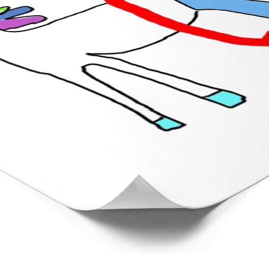 zu Cool für Pflanzen Poster (Ecke)