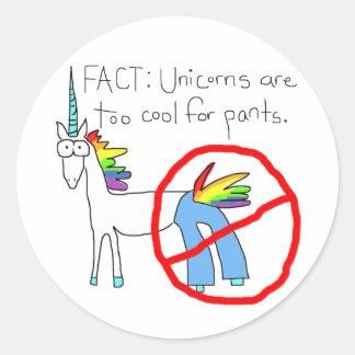 zu Cool für Pflanzen Runder Aufkleber