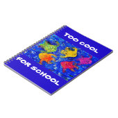 ZU COOL FÜR SCHULNOTEBOOK NOTIZBLOCK (Linke Seite)