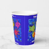 ZU COOL FÜR SCHULPAPIERKUPPEN PAPPBECHER (Rechts)