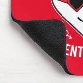 Zu Cool für Valentinstag Mousepad (Ecke)