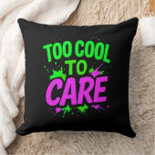 Zu Cool, um dekoratives Kissen zu pflegen | Funny  (Decke)