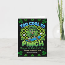 Zu cool, um gezwickt zu werden Skateboard Shamrock