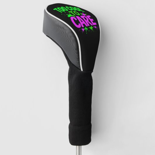 Zu Cool, um sich ein lustiges Geschenk zu kümmern Golf Headcover (angewinkelt)