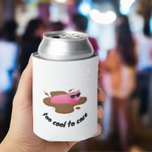 Zu cool, um sich Sorgen zu machen Lustiges Schwein