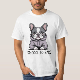 Zu cool, um zu bellen Lustiges T-Shirt-Geschenk fü T-Shirt