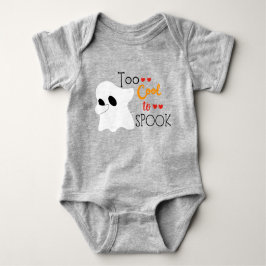 Zu Cool, um zu sprechen | Halloween Baby Bodysuit Baby Strampler