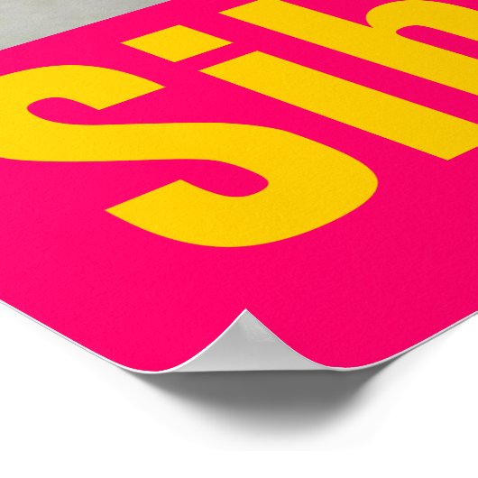 Zu Cooles Poster (Ecke)