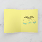 Zu den besten Farter je! Kindertageskarte Karte (Innenseite)